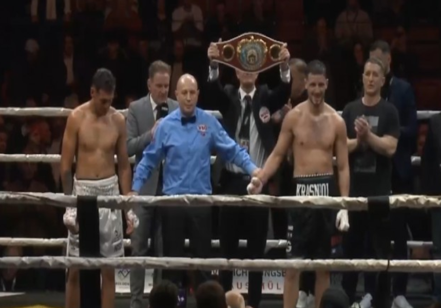 Ardian Krasniqi fiton me nokaut në raundin e pestë