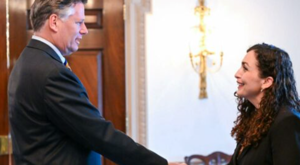 Takimi me Landau, Osmani kërkon “shtytje” për dialogun strategjik, fillimi i të cilit u pezullua nga SHBA