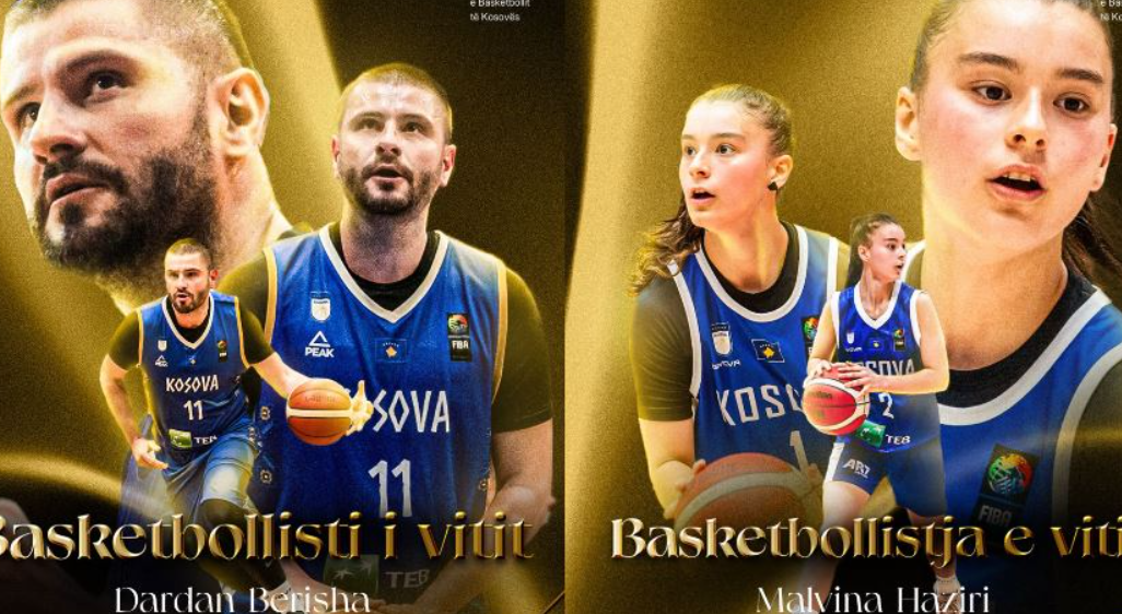 Dardan Berisha dhe Malvina Haziri më të mirët e vitit 2025