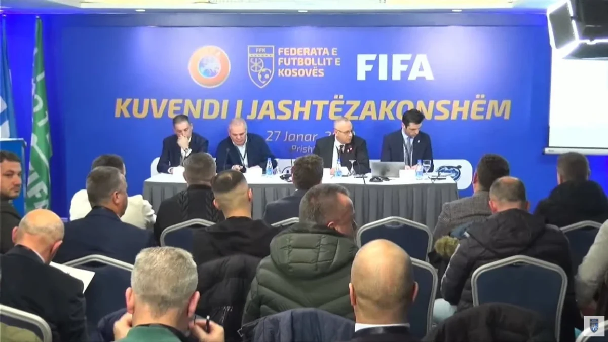 Delegatët e FFK-së kishin votuar për miratimin e statutit të ri më 27 janar 2023, ishte i pranishëm edhe përfaqësuesi i UEFA-s