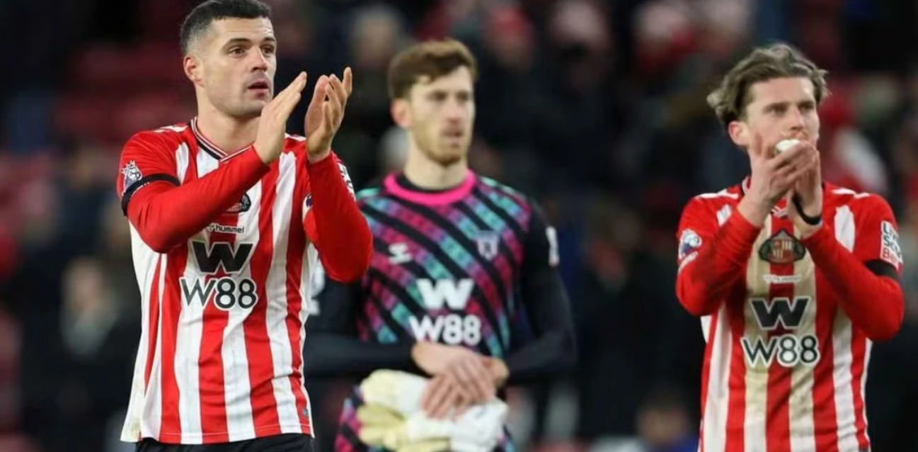 Granit Xhaka me fjalë të mëdha për bashkëlojtarët pas barazimit ndaj Man Cityt