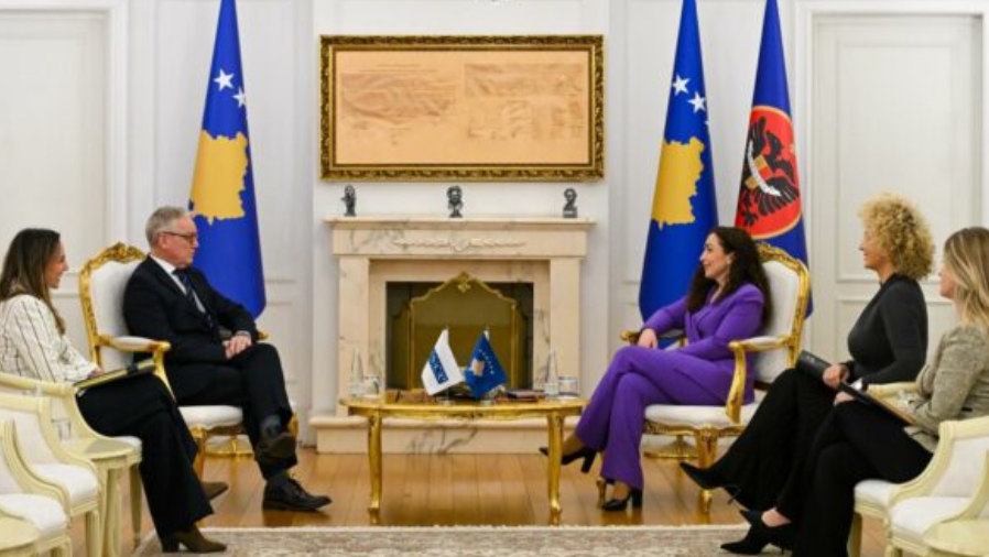 Osmani në takim me shefin e OSBE-së në Kosovë, kërkon konstituim sa më të shpejtë të institucioneve