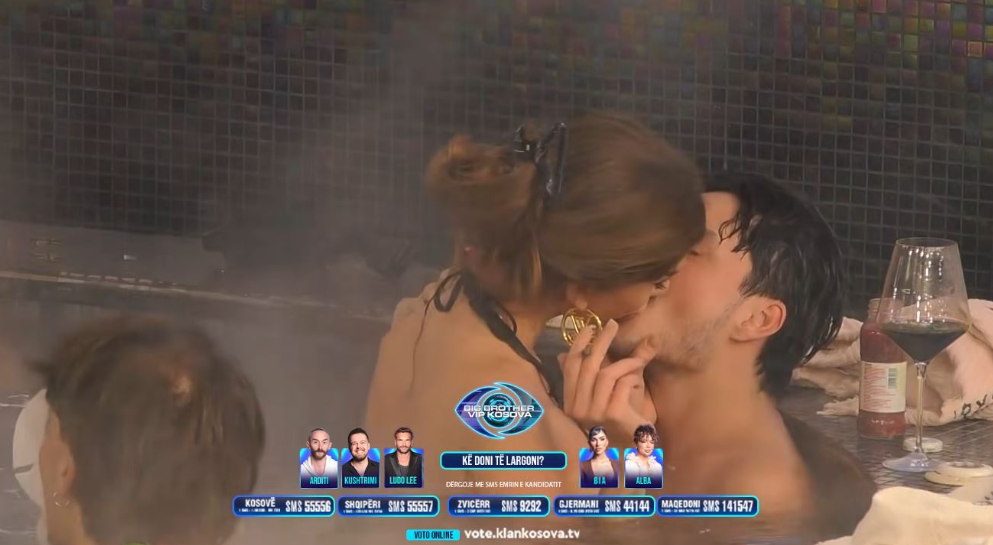 E papritur: Puthje e zjarrtë mes Labinotit dhe Bias (VIDEO)