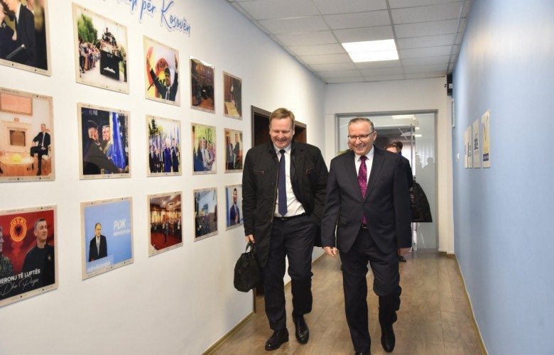 Hamza takon Sorensen: Diskutuam për rikthimin e Kosovës në integrimin në BE