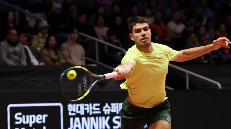 Tenis/ Duelin prestigjoz Sinner-Alcaraz në Seul e fiton spanjolli