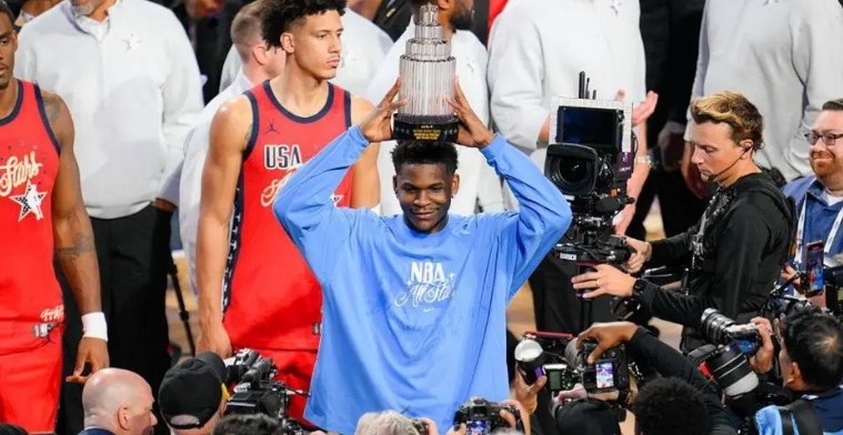Spektakël në edicionin e 75-të të NBA All-Star Game, Edwards shpallet MVP Spektakël në edicionin e 75-të të NBA All-Star Game, Edwards shpallet MVP
