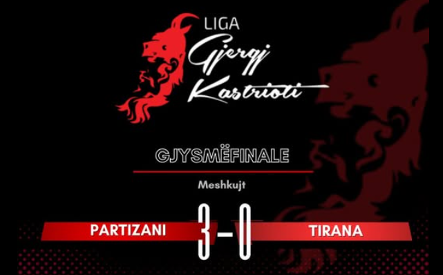 Partizani finalisti i parë i Ligës ‘Gjergj Kastrioti’