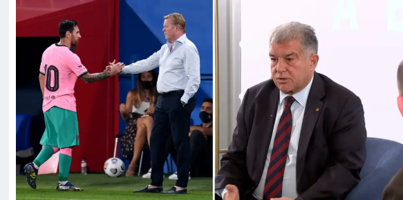 Laporta: Vendimet më të vështira ishin për Messin, Koeman dhe Xavin