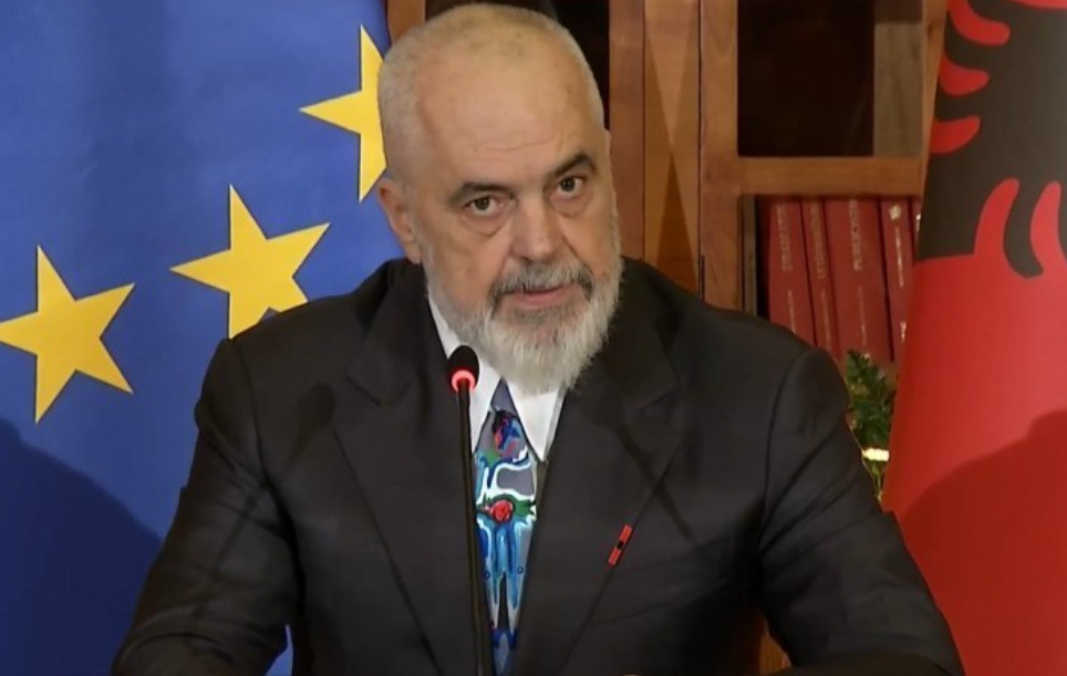 Edi Rama kërkon nga BE-ja heqjen e masave ndëshkuese për Kosovën