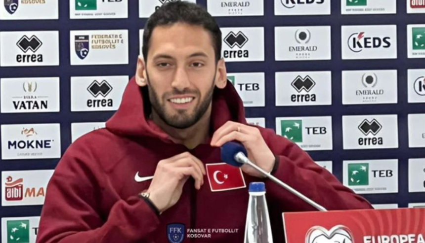 Turqia, kapiteni Çalhanoğlu: Kosova ka ekip të mirë, di disa fjalë shqip