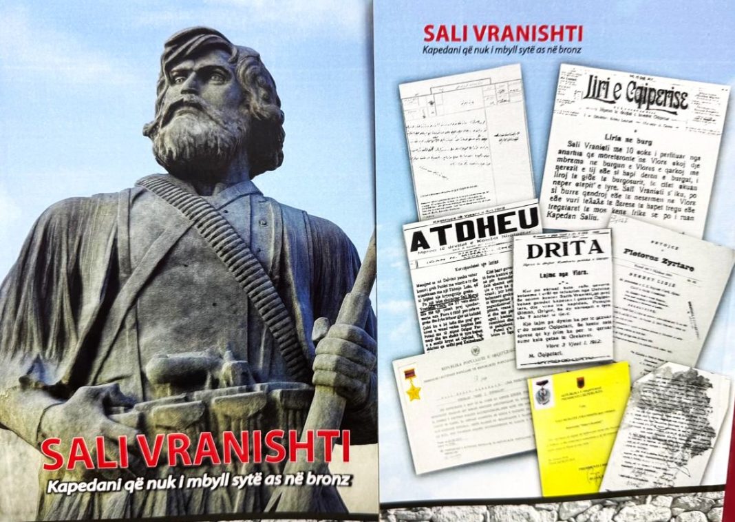 Promovohet libri “Sali Vranishti kapedani që nuk i mbylli sytë as në bronz”
