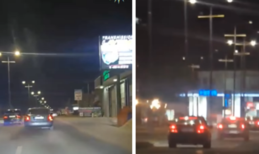 Bënin gara shpejtësie në Ferizaj, Policia gjobit 2 të rinjtë me nga 500 euro dhe ua ndalon vozitjen për një vit