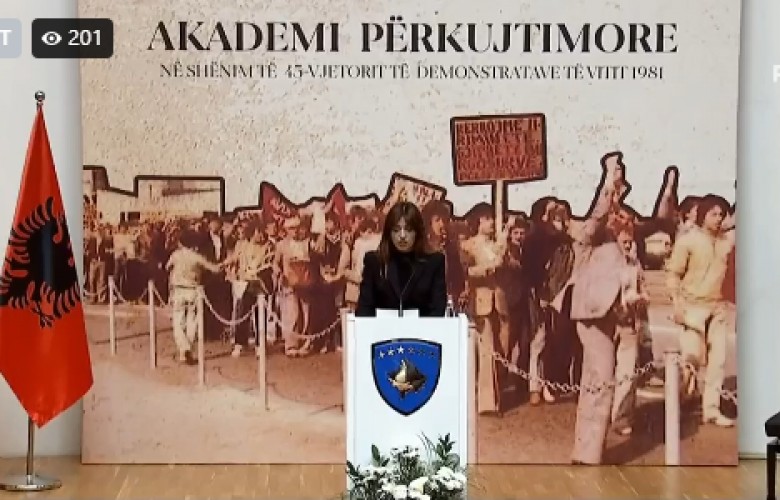 Haxhiu: Demonstratat e vitit 1981 krijuan një ndërgjegjësim të ri shoqëror