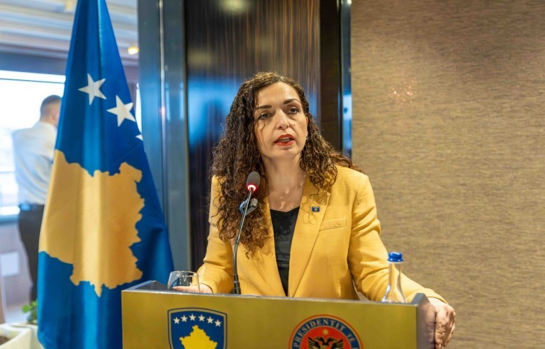 Shefja e BE-së në Kosovë falënderon presidenten Osmani për bashkëpunimin Shefja e BE-së në Kosovë falënderon presidenten Osmani për bashkëpunimin