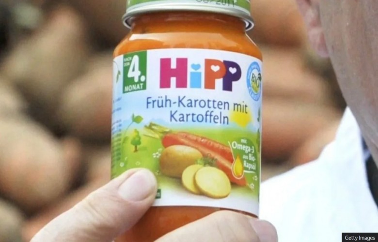 Gjendet helm për minj në ushqimin për foshnja HiPP në Austri