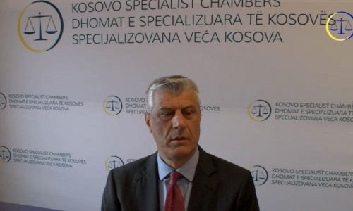 Shkëmbimi i territoreve, Thaçi nga Haga: Qëllimi im kryesor ishte sigurimi i një paqeje të qëndrueshme mes Kosovës dhe Serbisë