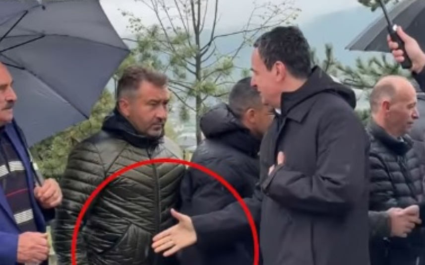 Homazhet në Gllobar, qytetari nuk ia zgjat dorën Kurtit