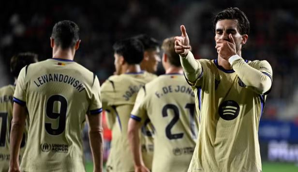 Barcelona një hap larg titullit, mposht Osasunën