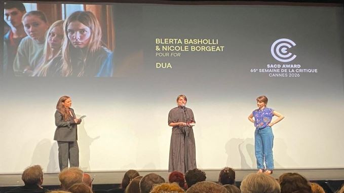 Filmi `Dua` fiton çmimin prestigjioz SACD në Festivalin e Cannes-it Filmi `Dua` fiton çmimin prestigjioz SACD në Festivalin e Cannes-it