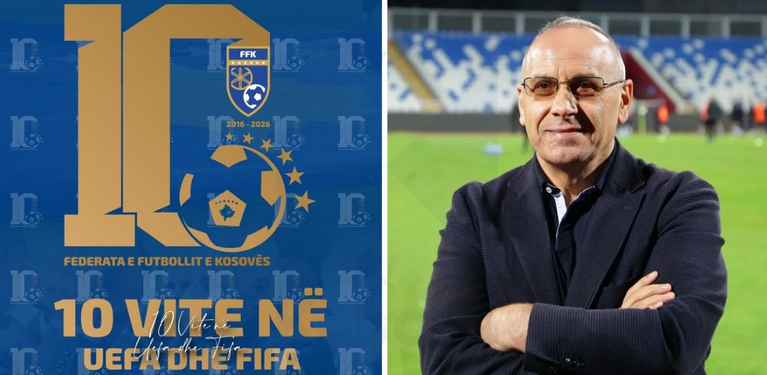 Presidenti Ademi në përvjetorin e UEFA tregon punën e deritanishme të Kosovës në futboll