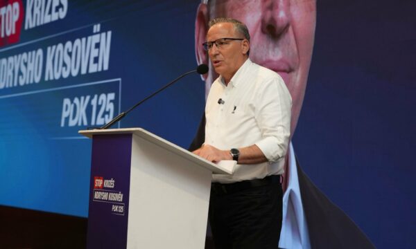 PDK përmbyllë fushatën të shtunën në sheshin “Skënderbeu”, Hamza: Ejani të gjithë, bashkë i themi STOP krizës