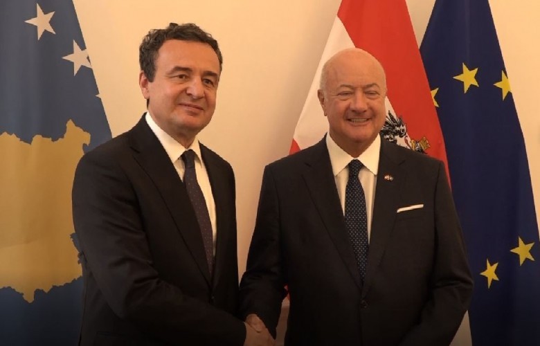 Kurti nis vizitën në Austri, në fokus bashkëpunimi dhe integrimi evropian