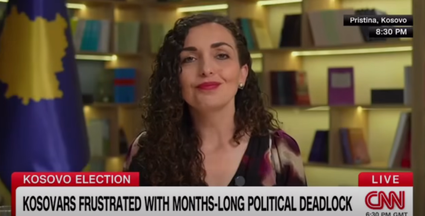 Osmani në ‘CNN’: Pa institucione të themeluara shpejt, ëndrra e Kosovës për NATO-n dhe BE-në mbetet larg Osmani në ‘CNN’: Pa institucione të themeluara shpejt, ëndrra e Kosovës për NATO-n dhe BE-në mbetet larg