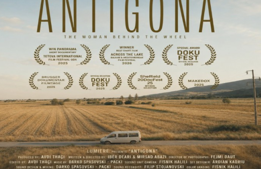 `Antigona` fiton çmimin për filmin më të mirë të shkurtër `Across the Lake` `Antigona` fiton çmimin për filmin më të mirë të shkurtër `Across the Lake`