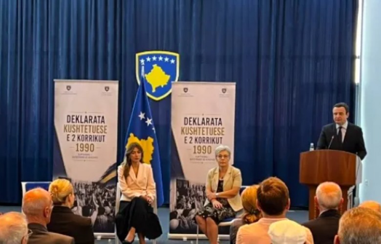 Haxhiu dhe Kurti: Deklarata Kushtetuese hodhi themelet e shtetësisë Haxhiu dhe Kurti: Deklarata Kushtetuese hodhi themelet e shtetësisë