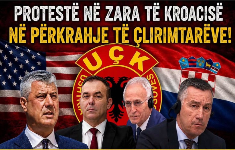 Protestë në Kroaci për lirimin e ish-krerëve të UÇK-së