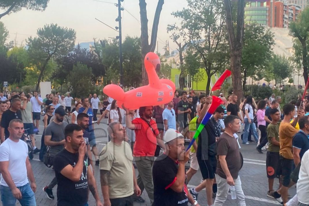 Protesta për Zvërnecin në ditën e 58-të