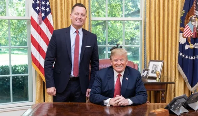 Grenell: Perëndimi e do Thaçin të lirë, do të kthehet për ta udhëhequr Kosovën – Kriza politike është krijuar nga Kurti Grenell: Perëndimi e do Thaçin të lirë, do të kthehet për ta udhëhequr Kosovën – Kriza politike është krijuar nga Kurti