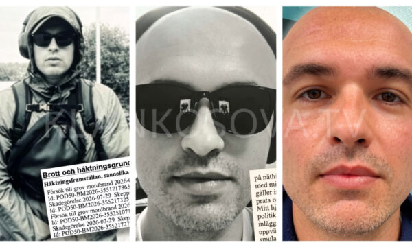 Arrestohet 36-vjeçari nga Kosova për dy sulme në Suedi Arrestohet 36-vjeçari nga Kosova për dy sulme në Suedi