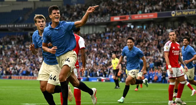 Brighton trondit Arsenalin