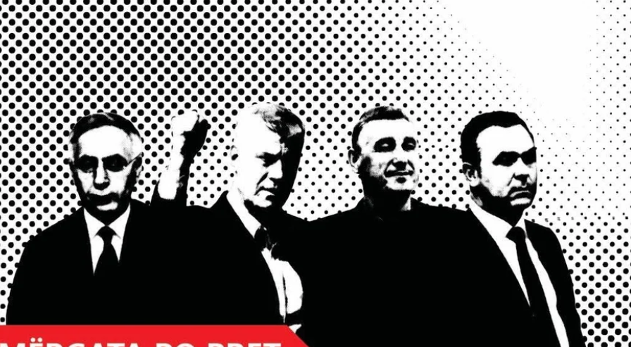 Në mbështetje të Thaçit, Veselit, Selimit e Krasniqit, organizohet protestë simbolike në Lubjanë