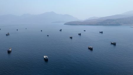 SHBA shoqëron 40 anije me naftë në Hormuz, operacioni rekord zhvillohet mes sulmeve me Iranin SHBA shoqëron 40 anije me naftë në Hormuz, operacioni rekord zhvillohet mes sulmeve me Iranin